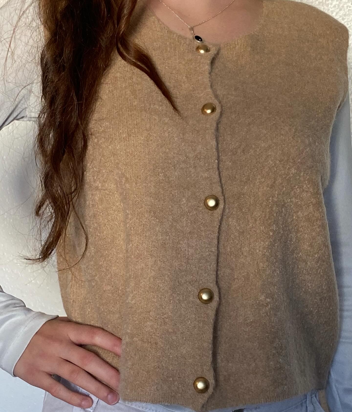 Gilet Naïa taupe